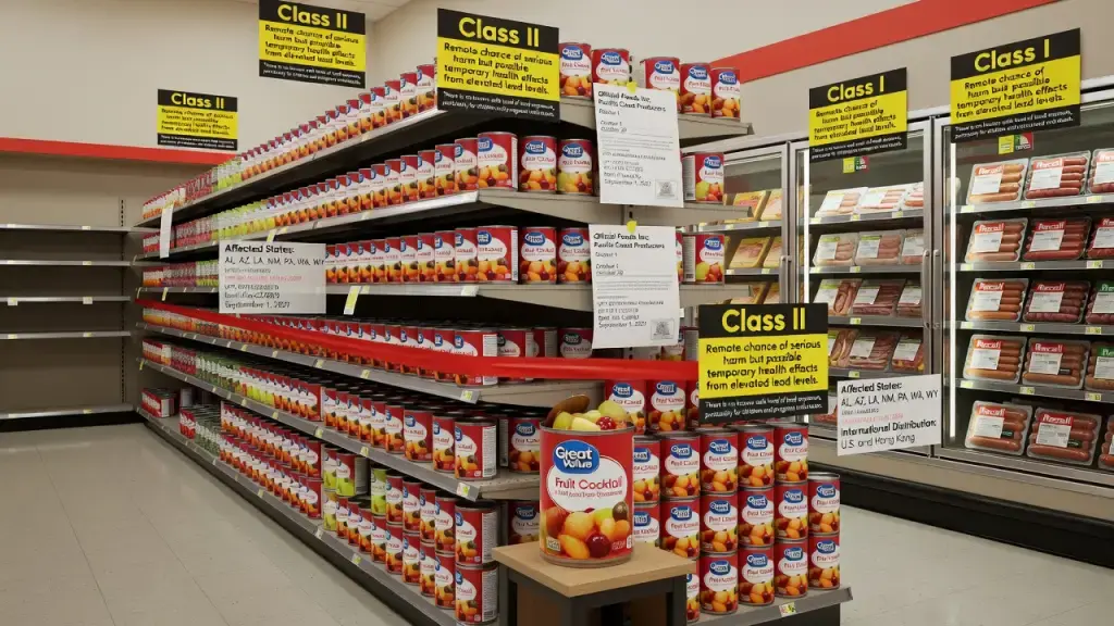 FDA Flags Lead Contamination Risk in Walmart-Sold Fruit Cocktail Cans