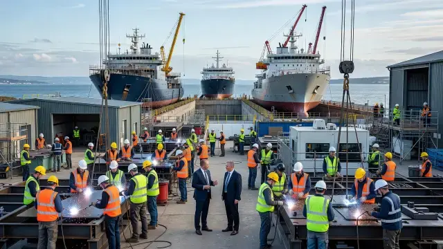 Scottish Shipyard Lifts Apprentice Goal to 750 as Naval Contracts Expand